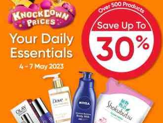 Guardian Your Daily Essentials Promotion Up To 30% OFF (4 May 2023 - 7 May 2023)