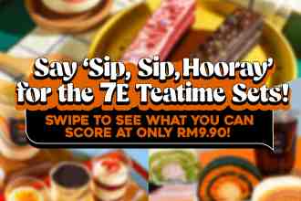 7 Eleven 7CAFe RM9.90 Teatime Set Promotion