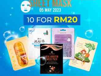 SaSa Online Sheet Mask Promotion (5 May 2023)