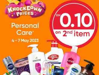 Guardian Personal Care RM0.10 on 2nd Item Promotion (4 May 2023 - 7 May 2023)