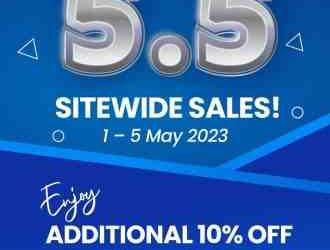 MST Golf Online 5.5 Sales (1 May 2023 - 5 May 2023)