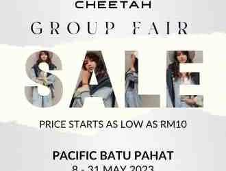 Cheetah Group Fair Sale As Low As RM10 at Pacific Batu Pahat (8 May 2023 - 31 May 2023)