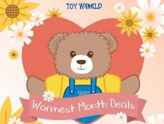 Toy World Warmest Month Sale Up To 70% OFF at Johor Premium Outlets (1 May 2023 onwards])