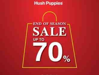 Hush Puppies End Of Season Sale Up To 70% OFF at Genting Highlands Premium Outlets (8 May 2023 - 11 Jun 2023)