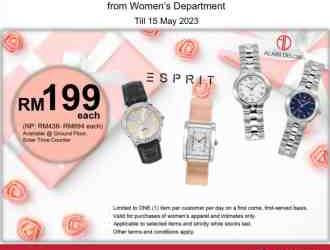 SOGO Kuala Lumpur Mother's Day Watch PWP Promotion (valid until 15 May 2023)