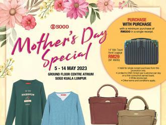 SOGO Kuala Lumpur Mother's Day Sale (5 May 2023 - 14 May 2023)
