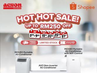 Acson Shopee Hot Hot Sale Up To RM250 OFF (15, 20, 25 & 31 May 2023)