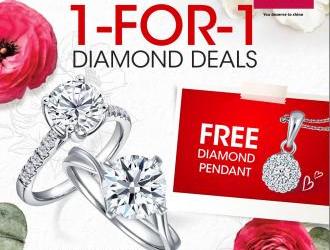 SK Jewellery FREE Diamond Pendant Mother's Day Promotion