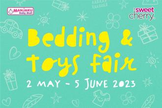 Manjaku Sweet Cherry Bedding & Toys Fair Promotion (2 May 2023 - 5 Jun 2023)