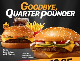McDonald's Quarter Pounder McValue Meal for RM12.95 Promotion