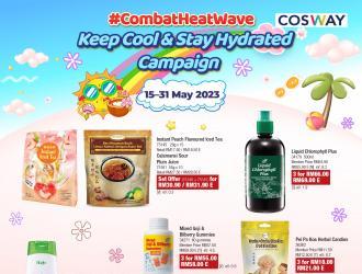 Cosway Keep Cool & Stay Hydrated Promotion (15 May 2023 - 31 May 2023)