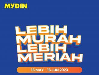 MYDIN Lebih Murah Lebih Meriah Promotion (15 May 2023 - 16 June 2023)