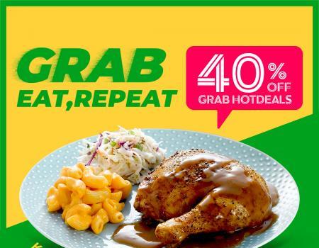 Kenny Rogers ROASTERS GrabFood 40% OFF Promotion