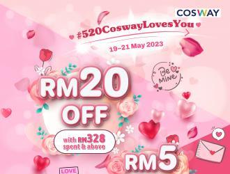 Cosway 520 Instant Rebate Promotion (19 May 2023 - 21 May 2023)