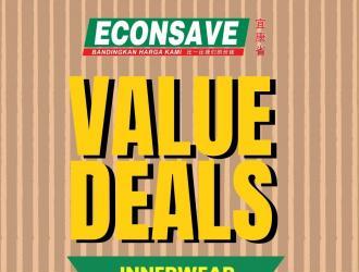 Econsave Innerwear Value Deals Promotion (20 May 2023 - 28 May 2023)