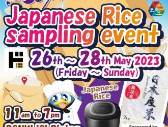 DONKI IOI City Mall Japanese Rice Sampling Event (26 May 2023 - 28 May 2023)