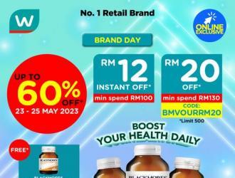 Watsons Blackmores Brand Day Sale Up To 60% OFF (23 May 2023 - 25 May 2023)