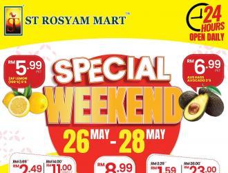 ST Rosyam Mart Weekend Promotion (26 May 2023 - 28 May 2023)