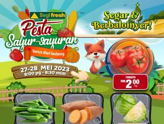 Segi Fresh Pesta Sayur-Sayuran Promotion (27 May 2023 - 28 May 2023)