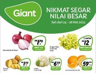 Giant Fresh Items Promotion (25 May 2023 - 28 May 2023)