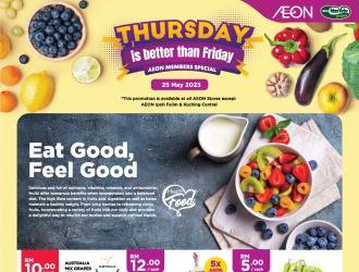 AEON Thursday Savers Promotion (25 May 2023)