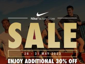 Nike Factory Store Special Sale Additional 30% OFF at Genting Highlands Premium Outlets (26 May 2023 - 31 May 2023)