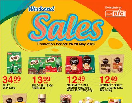 AEON BiG Nestle Weekend Promotion (26 May 2023 - 28 May 2023)