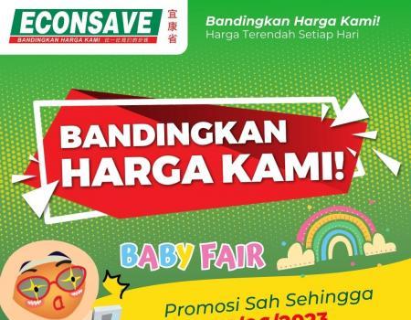 Econsave Banyak Jimat Baby Fair Promotion (valid until 6 June 2023)