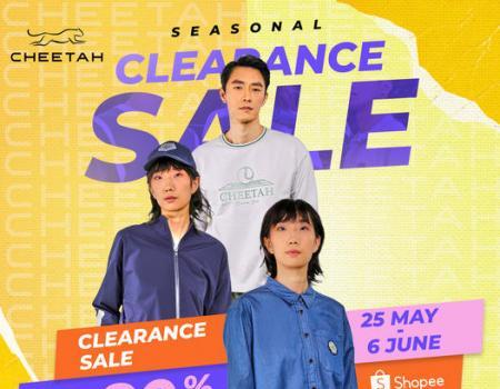 Cheetah Shopee Seasonal Clearance Sale Up To 80% OFF (25 May 2023 - 6 June 2023)