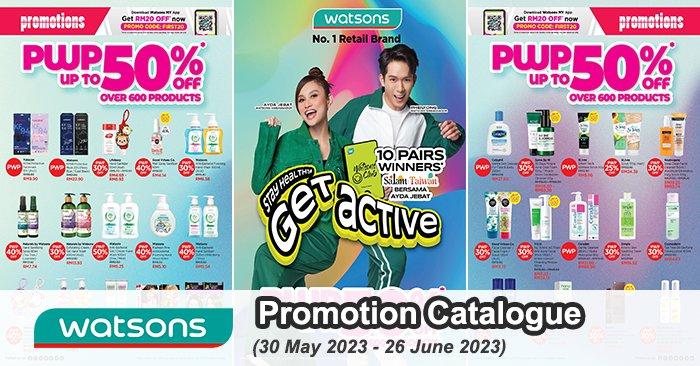 Watsons Promotion Catalogue (30 May 2023 - 26 Jun 2023)