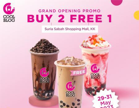 Coolblog Suria Sabah Opening Buy 2 FREE 1 Promotion (29 May 2023 - 31 May 2023)