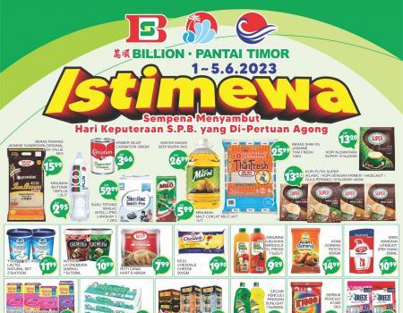 BILLION & Pantai Timor Special Promotion (1 June 2023 - 5 June 2023)