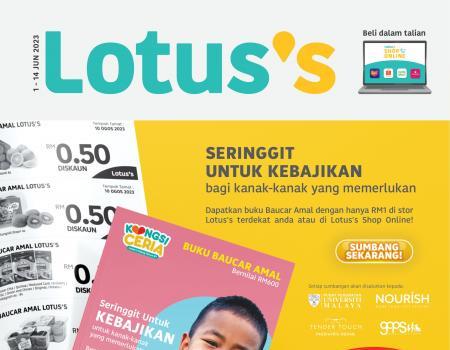 Lotus's Promotion Catalogue (1 June 2023 - 14 June 2023)