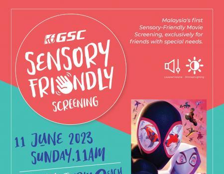 GSC Spider-Man Sensory Screening Promotion Ticket for RM9 (11 Jun 2023)