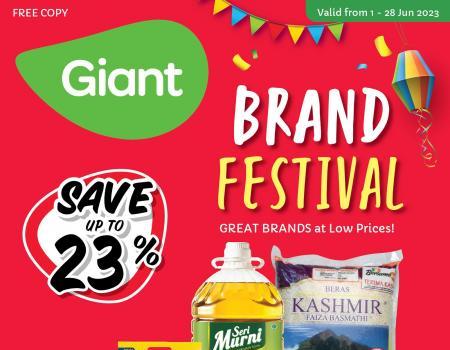 Giant Brand Festival Promotion Catalogue (1 June 2023 - 28 June 2023)