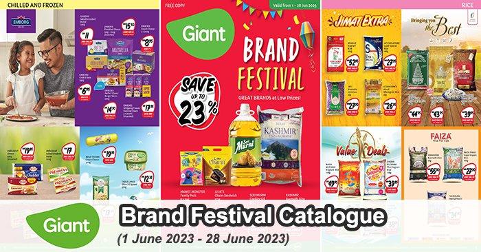 Giant Brand Festival Promotion Catalogue (1 Jun 2023 - 28 Jun 2023)