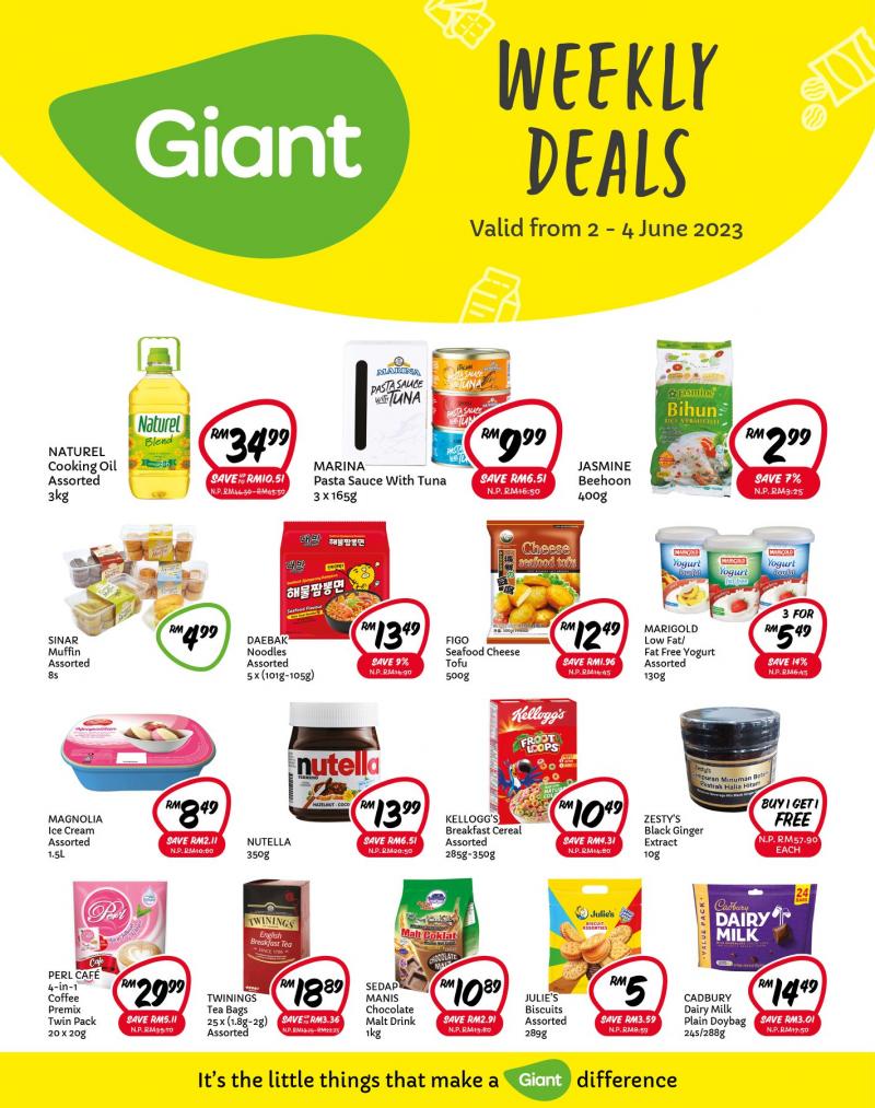 Giant Grocery Promotion (2 Jun 2023 - 4 Jun 2023)