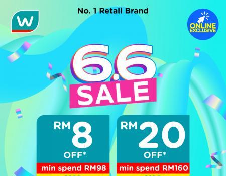 Watsons 6.6 Sale Promo Code (6 June 2023)