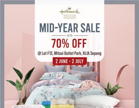 Hallmark Mid Year Sale Up To 70% OFF at Mitsui Outlet Park (2 June 2023 - 2 July 2023)