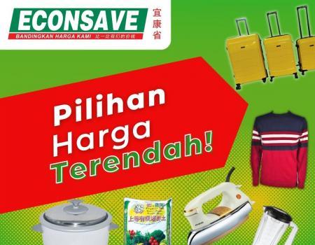 Econsave Pilihan Harga Terendah Promotion (valid until 6 June 2023)