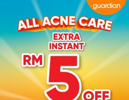 Guardian All Acne Care Extra Instant RM5 OFF Promotion (30 May 2023 - 28 Jun 2023)
