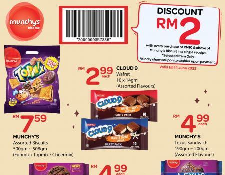 The Store Munchy's Promotion (valid until 14 June 2023)
