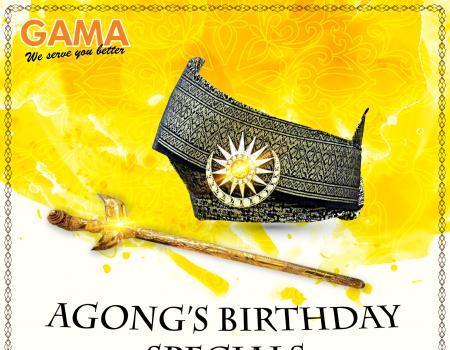 Gama Agong's Birthday Promotion (2 June 2023 - 5 June 2023)