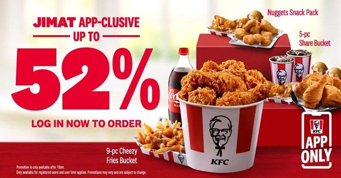 KFC Promotion Up To 52% OFF
