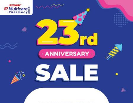 Sunway Multicare Pharmacy 23rd Anniversary Sale Skincare Promotion (5 June 2023 - 19 June 2023)