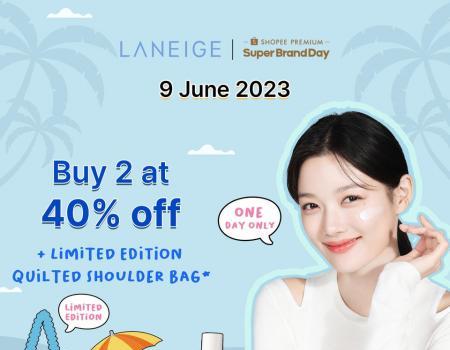 LANEIGE Shopee Super Brand Day Sale (9 June 2023)