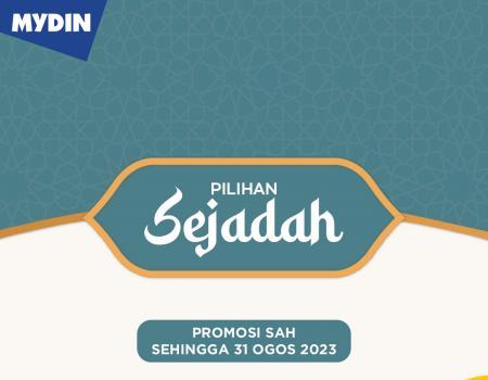 MYDIN Sejadah Promotion (valid until 31 August 2023)