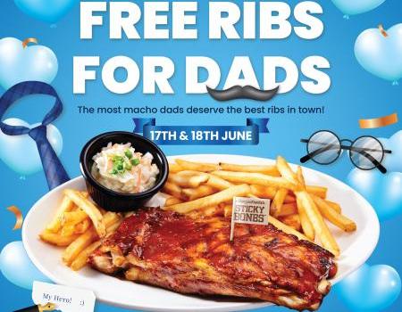 Morganfield's Father's Day Father Eat For FREE Promotion (17 June 2023 - 18 June 2023)