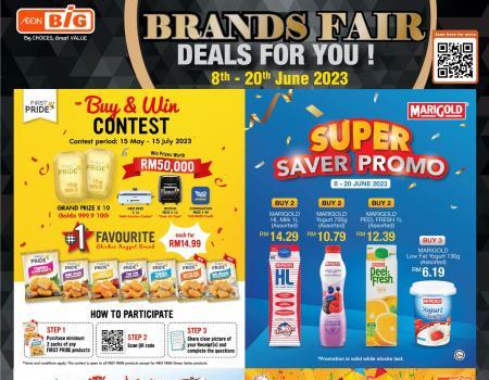 AEON BiG Brand Fair Promotion Catalogue (8 June 2023 - 20 June 2023)