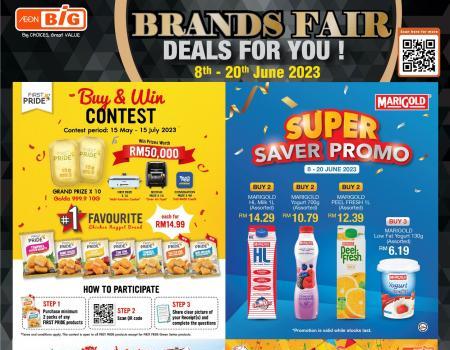 AEON BiG Brand Fair Promotion Catalogue (8 Jun 2023 - 20 Jun 2023)